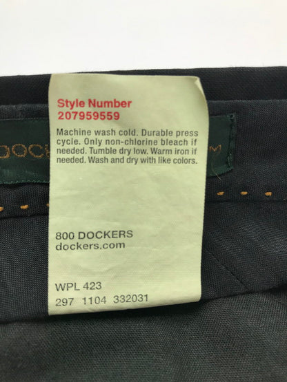 【中古品】【メンズ】 DOCKERS PREMIUM ドッカーズ プレミアム 00’S RELAXED FIT SLACKS PANTS 00年代 スラックスパンツ ボトムス 157-261014-na-18-tagh サイズ：W36 L34 カラー：ブラック 万代Net店