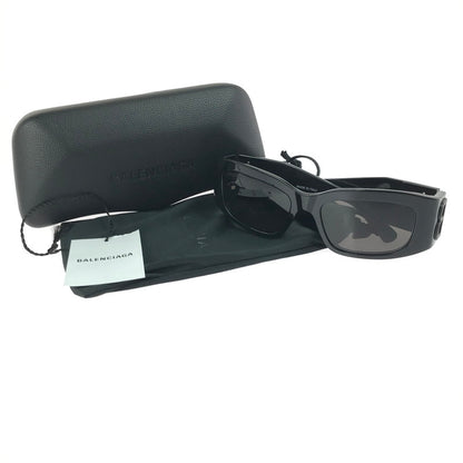 【中古品】【メンズ】 BALENCIAGA バレンシアガ BB LOGO SUNGLASSES BB0360S-001 BBロゴ サングラス アイウェア アクセサリー 203-250721-na-07-tag サイズ：56ロ18 125 カラー：ブラック 万代Net店