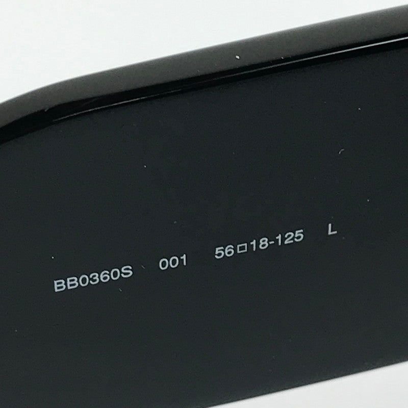 【中古品】【メンズ】 BALENCIAGA バレンシアガ BB LOGO SUNGLASSES BB0360S-001 BBロゴ サングラス アイウェア アクセサリー 203-250721-na-07-tag サイズ：56ロ18 125 カラー：ブラック 万代Net店
