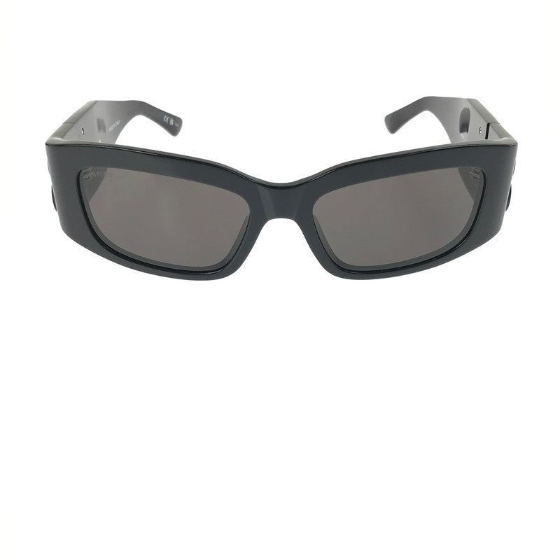 【中古品】【メンズ】 BALENCIAGA バレンシアガ BB LOGO SUNGLASSES BB0360S-001 BBロゴ サングラス アイウェア アクセサリー 203-250721-na-07-tag サイズ：56ロ18 125 カラー：ブラック 万代Net店