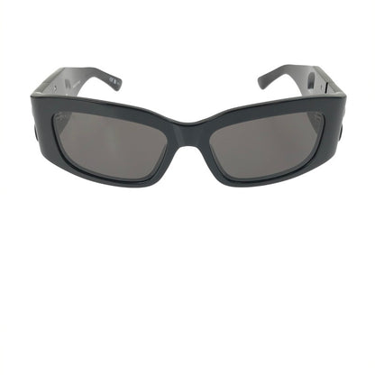 【中古品】【メンズ】 BALENCIAGA バレンシアガ BB LOGO SUNGLASSES BB0360S-001 BBロゴ サングラス アイウェア アクセサリー 203-250721-na-07-tag サイズ：56ロ18 125 カラー：ブラック 万代Net店