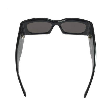 【中古品】【メンズ】 BALENCIAGA バレンシアガ BB LOGO SUNGLASSES BB0360S-001 BBロゴ サングラス アイウェア アクセサリー 203-250721-na-07-tag サイズ：56ロ18 125 カラー：ブラック 万代Net店