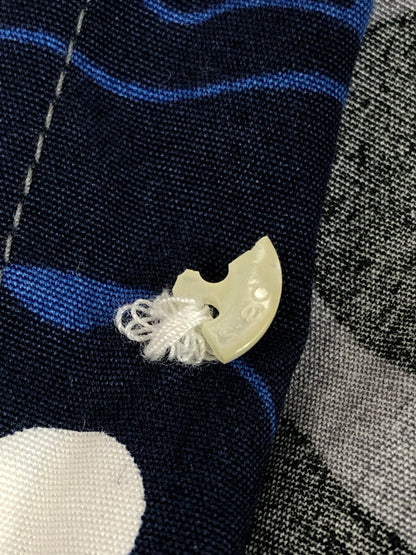 【中古品】【メンズ】 A BATHING APE アベイシングエイプ 15SS ABC DOT CRAZY BD SHIRT 001SHB301019X ドット クレイジー ボタンダウン シャツ 長袖シャツ 142-250716-na-12-tag サイズ：XL カラー：マルチカラー 万代Net店