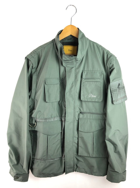 【中古品】【メンズ】 DIME ダイム 24AW FISHING ZIP-OFF JACKET フィッシング ジップオフ ジャケット アウター 142-250716-na-17-tag サイズ：L カラー：カーキ 万代Net店