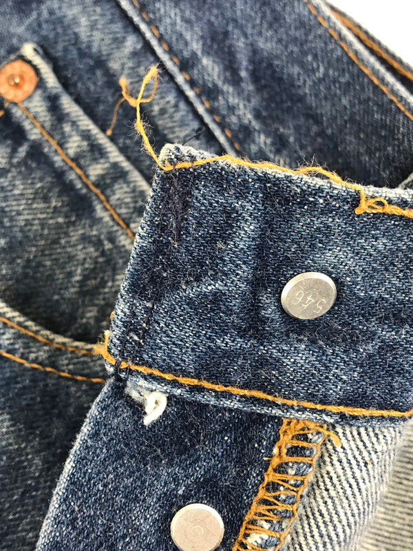 【中古品】【メンズ】 90's 501XX DENIM PANTS 501-0000 90年代 デニムパンツ ボタンフライ ジーンズ 刻印546 157-250720-hi-08-tag サイズ：W29 カラー：インディゴ 万代Net店