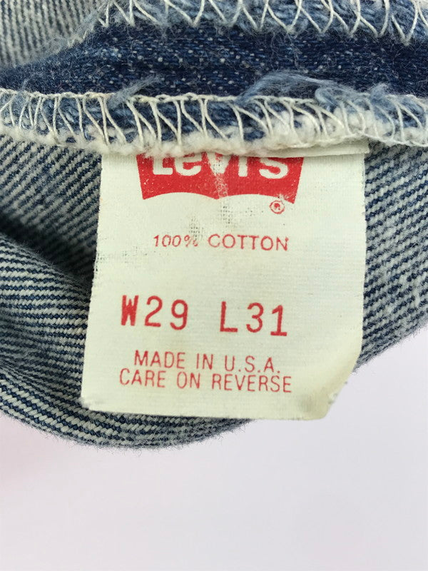 【中古品】【メンズ】 90's 501XX DENIM PANTS 501-0000 90年代 デニムパンツ ボタンフライ ジーンズ 刻印546 157-250720-hi-08-tag サイズ：W29 カラー：インディゴ 万代Net店