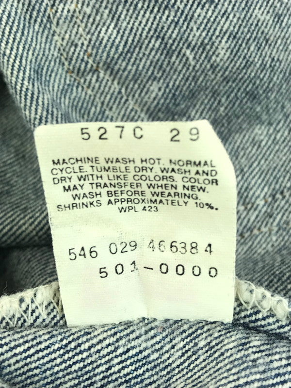 【中古品】【メンズ】 90's 501XX DENIM PANTS 501-0000 90年代 デニムパンツ ボタンフライ ジーンズ 刻印546 157-250720-hi-08-tag サイズ：W29 カラー：インディゴ 万代Net店