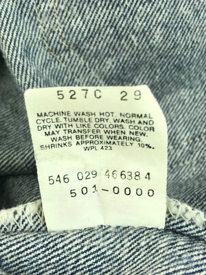 【中古品】【メンズ】 90's 501XX DENIM PANTS 501-0000 90年代 デニムパンツ ボタンフライ ジーンズ 刻印546 157-250720-hi-08-tag サイズ：W29 カラー：インディゴ 万代Net店