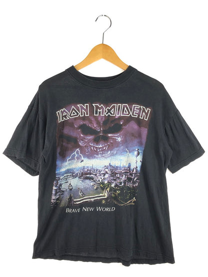 【現状渡し品】【メンズ】 UNKNOWN IRON MAIDEN アイアンメイデン バンドTシャツ 半袖 トップス 146-250715-yy-16-tag サイズ：M カラー：ブラック 万代Net店