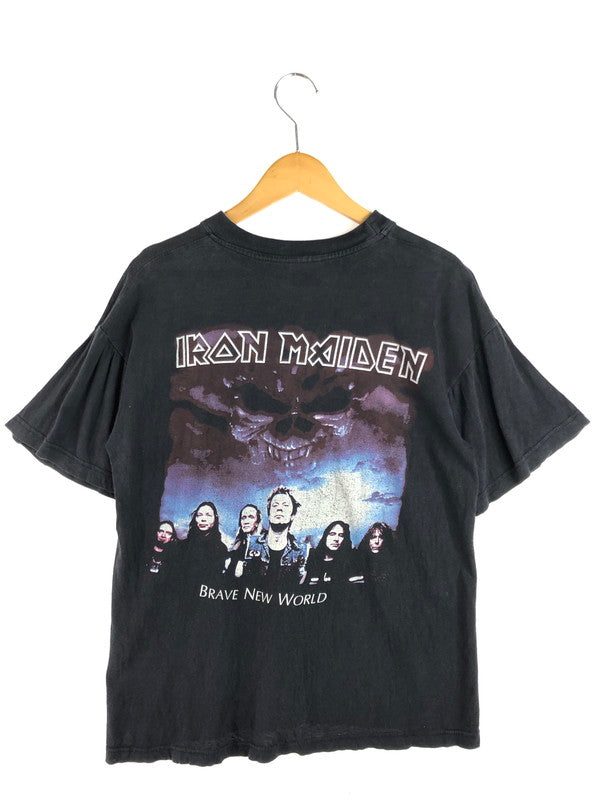 【現状渡し品】【メンズ】 UNKNOWN IRON MAIDEN アイアンメイデン バンドTシャツ 半袖 トップス 146-250715-yy-16-tag サイズ：M カラー：ブラック 万代Net店