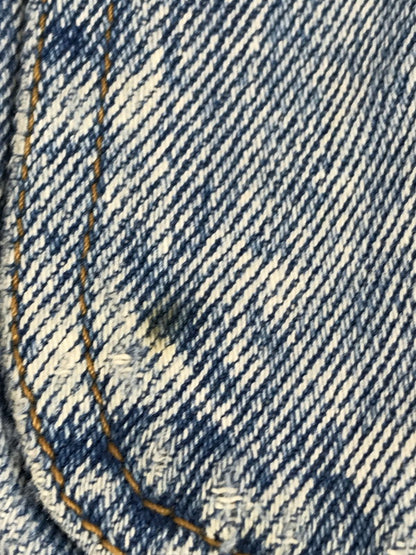 【現状渡し品】【メンズ】 CODA COMMAND DENIM JACKET ワッペン付き デニムジャケット アウター 146-250720-hi-18-tag サイズ：LL カラー：ライトインディゴ 万代Net店