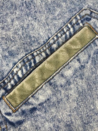 【現状渡し品】【メンズ】 CODA COMMAND DENIM JACKET ワッペン付き デニムジャケット アウター 146-250720-hi-18-tag サイズ：LL カラー：ライトインディゴ 万代Net店