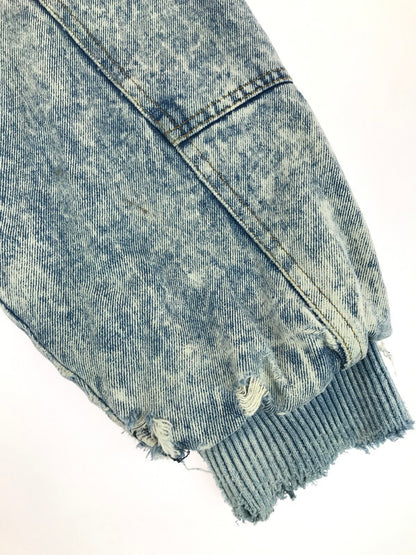 【現状渡し品】【メンズ】 CODA COMMAND DENIM JACKET ワッペン付き デニムジャケット アウター 146-250720-hi-18-tag サイズ：LL カラー：ライトインディゴ 万代Net店