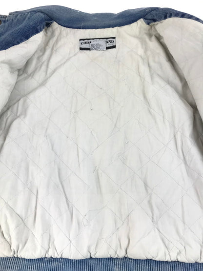 【現状渡し品】【メンズ】 CODA COMMAND DENIM JACKET ワッペン付き デニムジャケット アウター 146-250720-hi-18-tag サイズ：LL カラー：ライトインディゴ 万代Net店