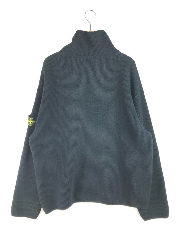 【現状渡し品】【メンズ】 FULL ZIP KNIT WEAR 29155984 ポールハーヴェイ期 ブラックエッジ フルジップニットウェア 141-250720-hi-13-tag サイズ：XL カラー：ネイビー 万代Net店