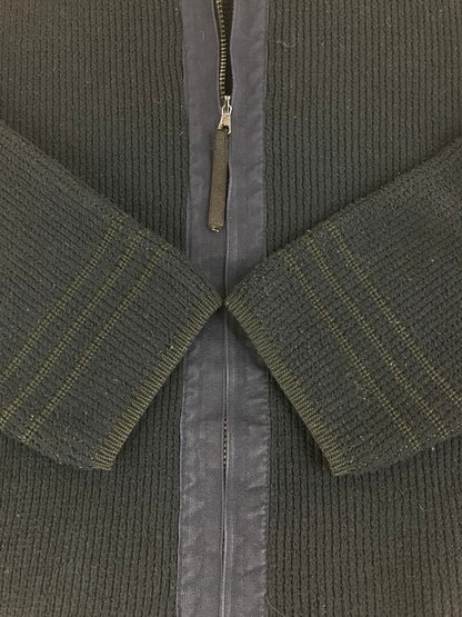【現状渡し品】【メンズ】 FULL ZIP KNIT WEAR 29155984 ポールハーヴェイ期 ブラックエッジ フルジップニットウェア 141-250720-hi-13-tag サイズ：XL カラー：ネイビー 万代Net店