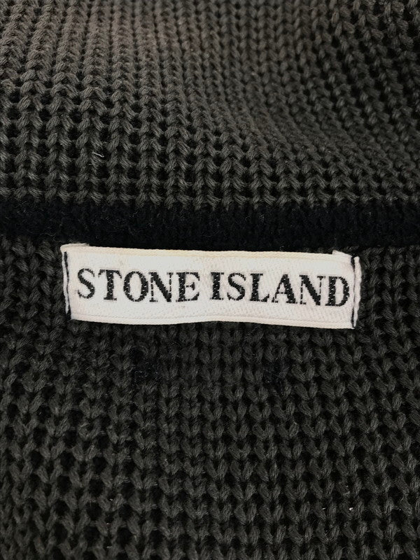 【現状渡し品】【メンズ】 FULL ZIP KNIT WEAR 29155984 ポールハーヴェイ期 ブラックエッジ フルジップニットウェア 141-250720-hi-13-tag サイズ：XL カラー：ネイビー 万代Net店