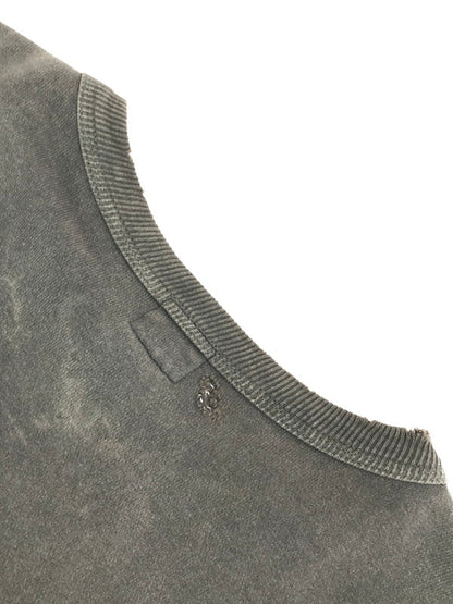 【中古品】【メンズ】 SAINT MICHAEL セントマイケル SWEAT SHIRT SM-S21-0000-016 スウェットシャツ プリント トレーナー 140-250719-hi-04-tag サイズ：XL カラー：チャコール 万代Net店