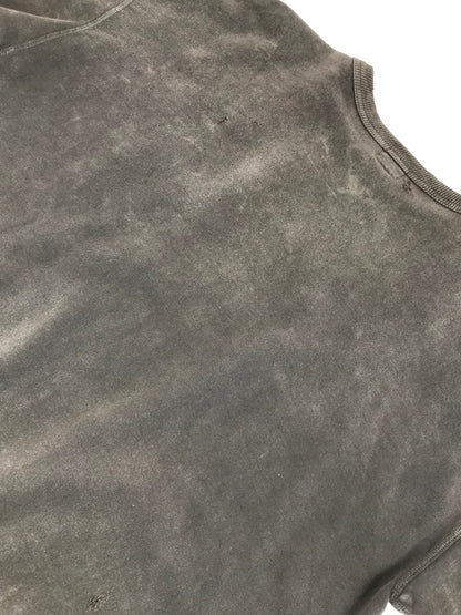 【中古品】【メンズ】 SAINT MICHAEL セントマイケル SWEAT SHIRT SM-S21-0000-016 スウェットシャツ プリント トレーナー 140-250719-hi-04-tag サイズ：XL カラー：チャコール 万代Net店