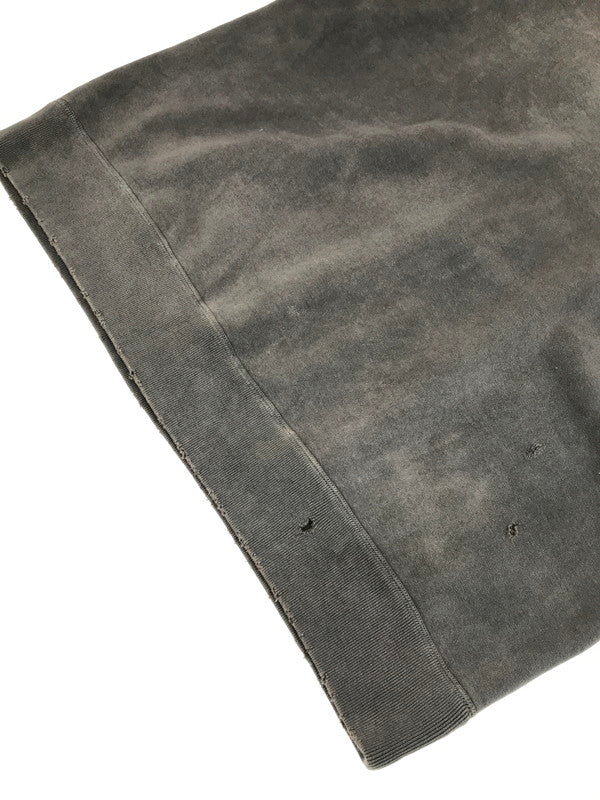 【中古品】【メンズ】 SAINT MICHAEL セントマイケル SWEAT SHIRT SM-S21-0000-016 スウェットシャツ プリント トレーナー 140-250719-hi-04-tag サイズ：XL カラー：チャコール 万代Net店