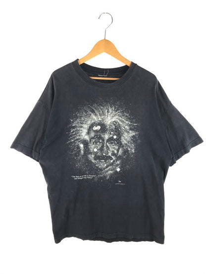 【中古品】【メンズ】 VINTAGE ヴィンテージ 90'S ALBERT EINSTEIN TEE 90年代 アインシュタイン Tシャツ 半袖Tシャツ 146-250716-na-05-tag サイズ：サイズ表記なし 下記参照 カラー：ブラック 万代Net店