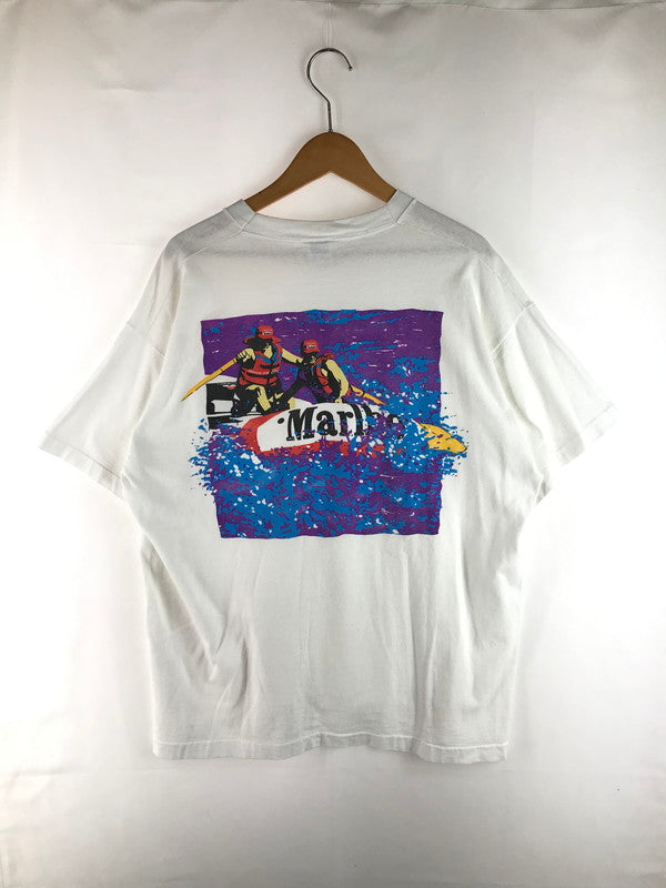 【中古品】【メンズ】 MARLBORO マルボロ 90'S ADVENTURE TEAM POCKET TEE 90年代 アドベンチャー チーム ポケット Tシャツ 半袖Tシャツ 146-250716-na-06-tag サイズ：ONE カラー：ホワイト 万代Net店