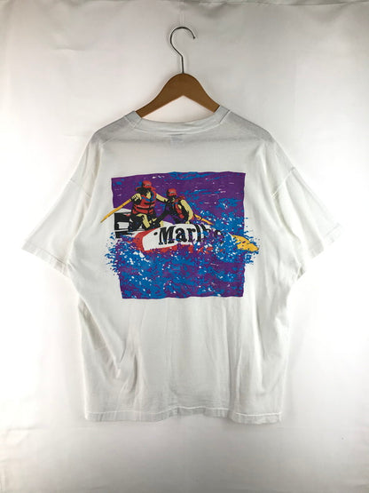 【中古品】【メンズ】 MARLBORO マルボロ 90'S ADVENTURE TEAM POCKET TEE 90年代 アドベンチャー チーム ポケット Tシャツ 半袖Tシャツ 146-250716-na-06-tag サイズ：ONE カラー：ホワイト 万代Net店