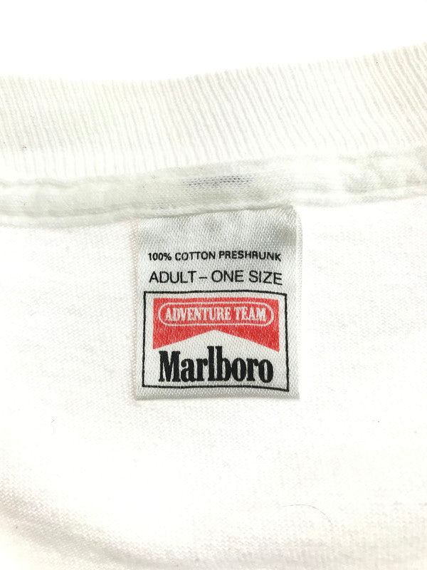 【中古品】【メンズ】 MARLBORO マルボロ 90'S ADVENTURE TEAM POCKET TEE 90年代 アドベンチャー チーム ポケット Tシャツ 半袖Tシャツ 146-250716-na-06-tag サイズ：ONE カラー：ホワイト 万代Net店