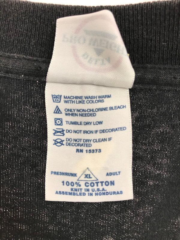 【中古品】【メンズ】 DELTA デルタ 90'S FUCK YOU HAND SIGN TEE 90年代 ハンド サイン Tシャツ 半袖Tシャツ 146-250716-na-03-tag サイズ：XL カラー：ブラック 万代Net店