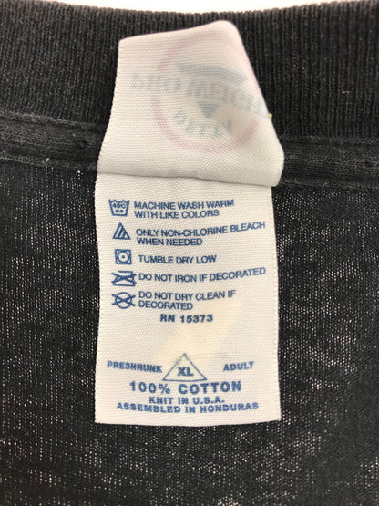 【中古品】【メンズ】 DELTA デルタ 90'S FUCK YOU HAND SIGN TEE 90年代 ハンド サイン Tシャツ 半袖Tシャツ 146-250716-na-03-tag サイズ：XL カラー：ブラック 万代Net店