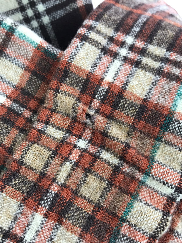 【中古品】【メンズ】 PENDLETON ペンドルトン 70's BOARD SHIRT 70年代 ボードシャツ チェック 長袖シャツ ウールシャツ 146-250720-hi-06-tag サイズ：M カラー：ブラウン 万代Net店