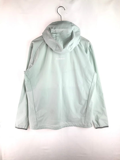 【中古美品】【メンズ】 Mammut マムート GRANITE SO HOODED JACKET AF MEN 1011-00323 グラナイト ソフトシェル フーデッド ジャケット ナイロンジャケット ライトアウター 144-250718-rt-05-tag サイズ：L カラー：オフホワイト 万代Net店