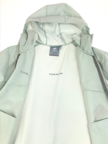 【中古美品】【メンズ】 Mammut マムート GRANITE SO HOODED JACKET AF MEN 1011-00323 グラナイト ソフトシェル フーデッド ジャケット ナイロンジャケット ライトアウター 144-250718-rt-05-tag サイズ：L カラー：オフホワイト 万代Net店