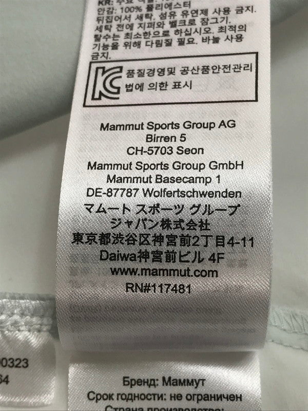 【中古美品】【メンズ】 Mammut マムート GRANITE SO HOODED JACKET AF MEN 1011-00323 グラナイト ソフトシェル フーデッド ジャケット ナイロンジャケット ライトアウター 144-250718-rt-05-tag サイズ：L カラー：オフホワイト 万代Net店