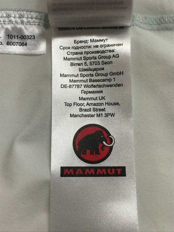 【中古美品】【メンズ】 Mammut マムート GRANITE SO HOODED JACKET AF MEN 1011-00323 グラナイト ソフトシェル フーデッド ジャケット ナイロンジャケット ライトアウター 144-250718-rt-05-tag サイズ：L カラー：オフホワイト 万代Net店