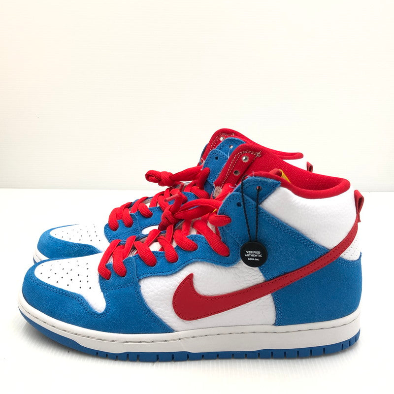 【中古美品】【メンズ】 NIKE SB ナイキエスビー DUNK HIGH PRO ISO CI2692-400 ダンクハイ プロ ISO スニーカー 靴 160-250725-na-09-tag サイズ：28cm US 10 カラー："DORAEMON" LT PHOTO BLUE/UNIVERSITY RED 万代Net店