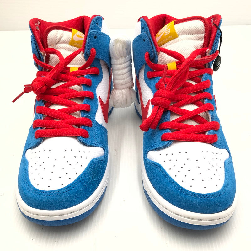 【中古美品】【メンズ】 NIKE SB ナイキエスビー DUNK HIGH PRO ISO CI2692-400 ダンクハイ プロ ISO スニーカー 靴 160-250725-na-09-tag サイズ：28cm US 10 カラー："DORAEMON" LT PHOTO BLUE/UNIVERSITY RED 万代Net店