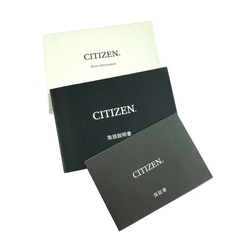【現状渡し品】【メンズ】 CITIZEN シチズン EXCEED エクシード デイト クロノグラフ H610-T019650 ソーラー電波 腕時計 197-250721-na-11-tag カラー：シルバー 万代Net店