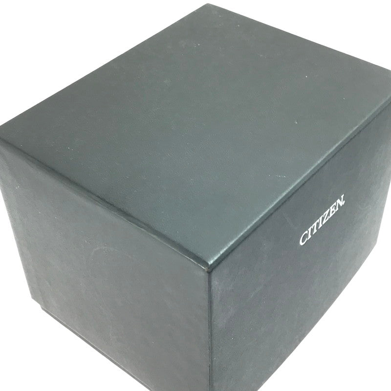 【現状渡し品】【メンズ】 CITIZEN シチズン EXCEED エクシード デイト クロノグラフ H610-T019650 ソーラー電波 腕時計 197-250721-na-11-tag カラー：シルバー 万代Net店