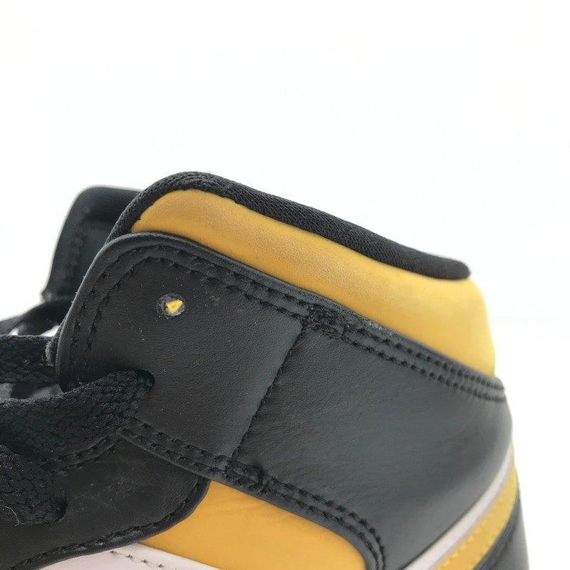 【中古品】【メンズ】 NIKE ナイキ AIR JORDAN 1 MID POLLEN 554724-177 エアジョーダン 1 ミッド パラン スニーカー 靴 160-250809-hi-06-tag サイズ：27.5cm US 9.5 カラー：WHITE/YELLOW 万代Net店