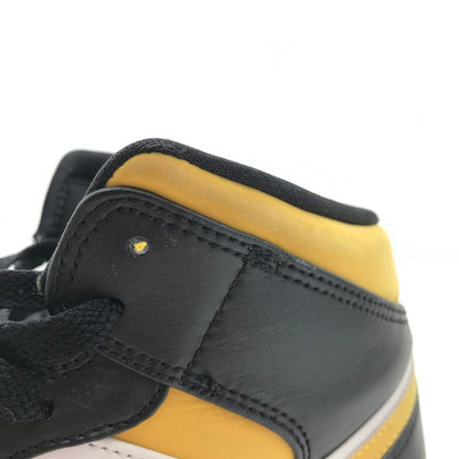 【中古品】【メンズ】 NIKE ナイキ AIR JORDAN 1 MID POLLEN 554724-177 エアジョーダン 1 ミッド パラン スニーカー 靴 160-250809-hi-06-tag サイズ：27.5cm US 9.5 カラー：WHITE/YELLOW 万代Net店