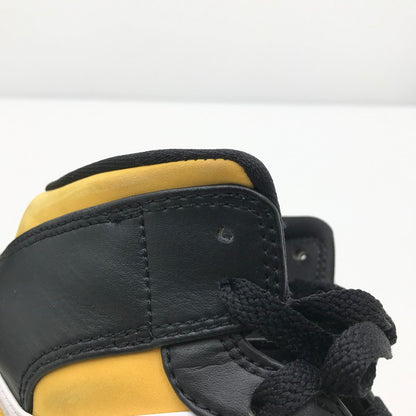 【中古品】【メンズ】 NIKE ナイキ AIR JORDAN 1 MID POLLEN 554724-177 エアジョーダン 1 ミッド パラン スニーカー 靴 160-250809-hi-06-tag サイズ：27.5cm US 9.5 カラー：WHITE/YELLOW 万代Net店
