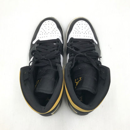 【中古品】【メンズ】 NIKE ナイキ AIR JORDAN 1 MID POLLEN 554724-177 エアジョーダン 1 ミッド パラン スニーカー 靴 160-250809-hi-06-tag サイズ：27.5cm US 9.5 カラー：WHITE/YELLOW 万代Net店