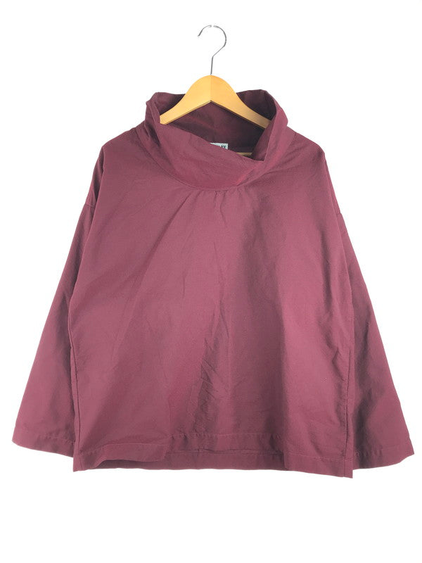 【中古品】【メンズ】 ISSEY MIYAKE イッセイミヤケ TURTLENECK POLYESTER CUT AND SEW IM94FJ525 タートルネック ポリエステルカットソー トップス 140-250720-hi-05-tag サイズ：2 カラー：バーガンディ 万代Net店