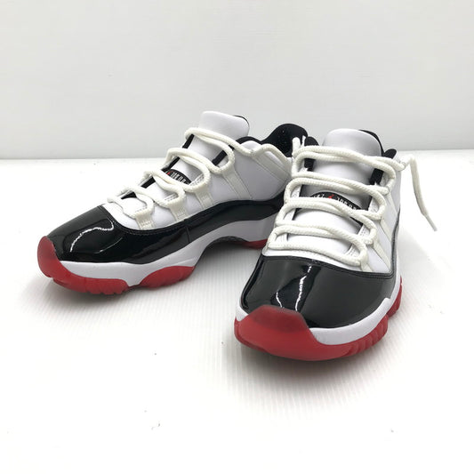 【中古品】【メンズ】 NIKE ナイキ AIR JORDAN 11 RETRO LOW AV2187-160 エアジョーダン 11 レトロ ロー スニーカー 靴 160-250715-yy-08-tag サイズ：26.5cm/US8.5 カラー：WHITE/UNIVERSITY RED-BLACK 万代Net店