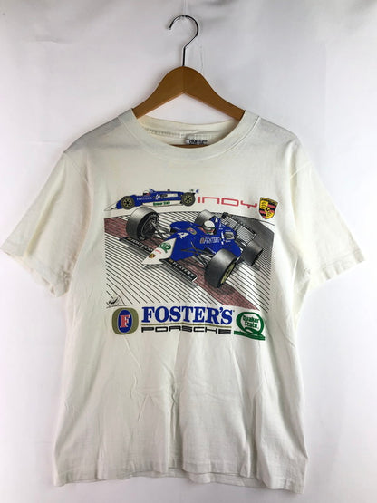 【現状渡し品】【メンズ】 ONEITA オニータ PRINTED S/S TEE プリントTシャツ 半袖Tシャツ 146-250809-na-08-tag サイズ：L カラー：ホワイト 万代Net店