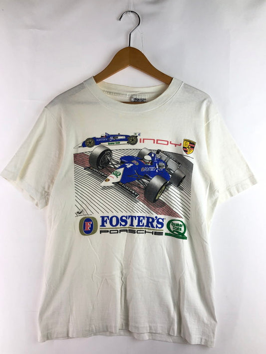 【現状渡し品】【メンズ】 ONEITA オニータ PRINTED S/S TEE プリントTシャツ 半袖Tシャツ 146-250809-na-08-tag サイズ：L カラー：ホワイト 万代Net店