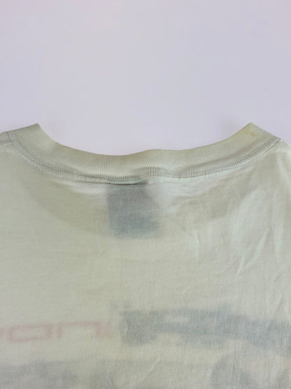 【現状渡し品】【メンズ】 ONEITA オニータ PRINTED S/S TEE プリントTシャツ 半袖Tシャツ 146-250809-na-08-tag サイズ：L カラー：ホワイト 万代Net店