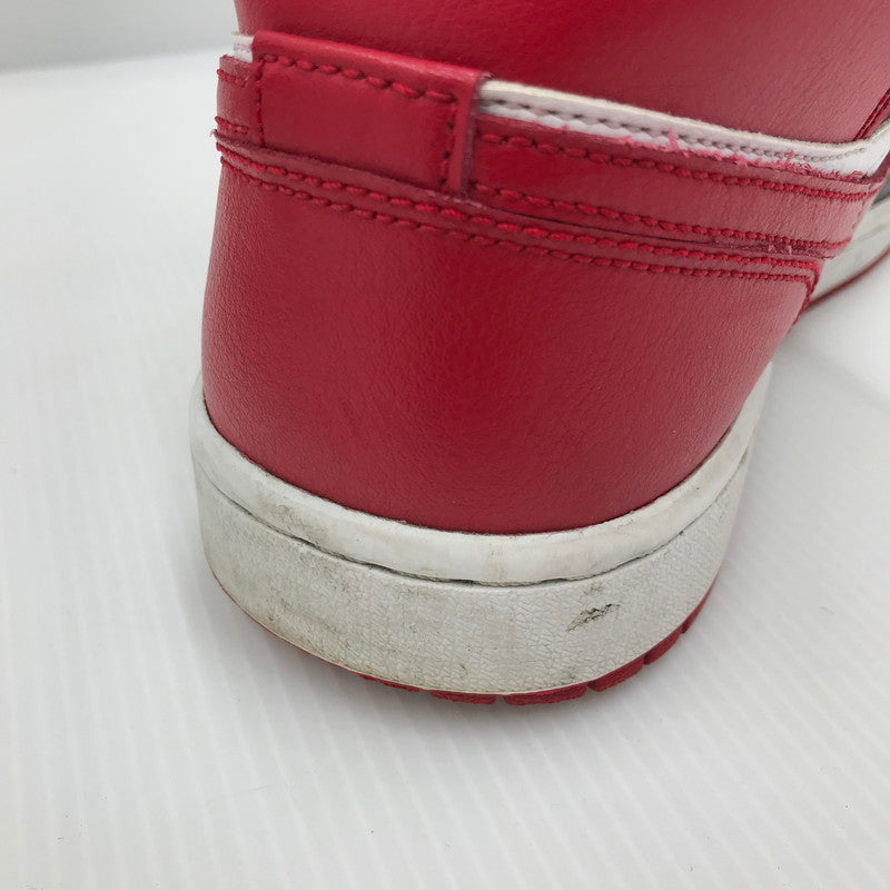 【中古品】【メンズ】 NIKE ナイキ WMNS AIR JORDAN 1 MID BRED TOE BQ6472-079 ウィメンズ エア ジョーダン 1 ミッド ブレッドトゥ スニーカー 靴 160-250809-hi-04-tag サイズ：28cm US 11 カラー：BLACK/GYM RED-WHITE 万代Net店