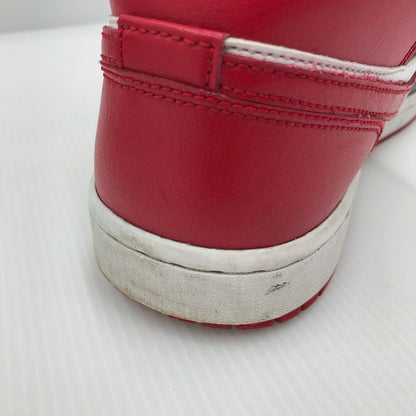 【中古品】【メンズ】 NIKE ナイキ WMNS AIR JORDAN 1 MID BRED TOE BQ6472-079 ウィメンズ エア ジョーダン 1 ミッド ブレッドトゥ スニーカー 靴 160-250809-hi-04-tag サイズ：28cm US 11 カラー：BLACK/GYM RED-WHITE 万代Net店